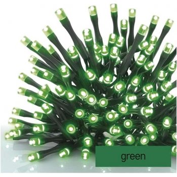 EMOS Standard LED spojovací vánoční řetěz 10 m venkovní i vnitřní zelená
