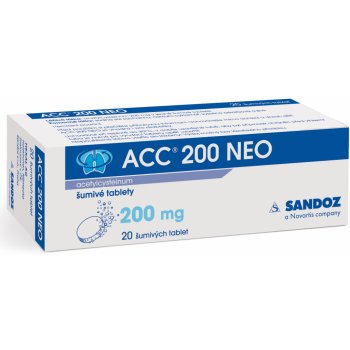 ACC NEO POR 200MG TBL EFF 20