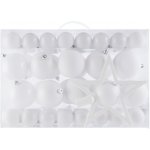 home LIVARNO Ozdoby na vánoční stromek 68dílná sada bílá – Zboží Dáma