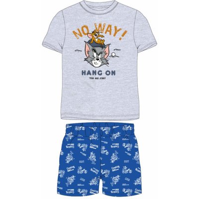 Chlapecké pyžamo Tom a Jerry 5204831 šedý melír – Sleviste.cz