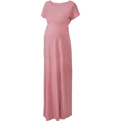 Esmara dámské těhotenské maxi šaty světle růžová – Zboží Mobilmania