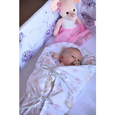 Baby Nellys Klasická retro zavinovačka LALLY šněrovací s výplní Pampeliška – Hledejceny.cz