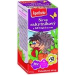 Apotheke Sirup dětský rakytníkový s betaglukanem 250 g – Hledejceny.cz