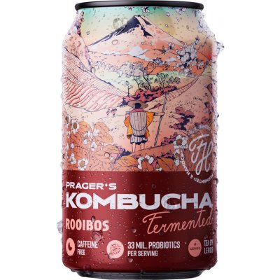 Prager´s Kombucha Rooibos 330 ml – Sleviste.cz