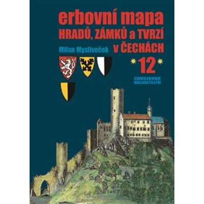 Erbovní mapa hradů, zámků a tvrzí v Čechách 12 – Zbozi.Blesk.cz