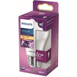 Philips LED Sensor 60W A60 E27 teplá bílá – Sleviste.cz