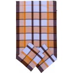 Sleep-well Káro 50x70 cm 3 ks oranžové – Zboží Dáma