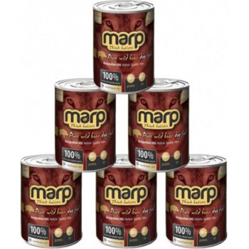 Marp Pure Wild Boar Can Food 6 x 400 g