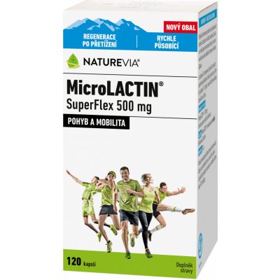 Swiss NatureVia MicroLactin SuperFle x 500 mg 120 kapslí