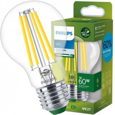 Philips LED žárovka VINTAGE A60 E27/4W/230V 4000K P5913 – Hledejceny.cz
