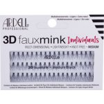 Ardell 3D Faux Mink Individuals Knot-Free trsové umělé řasy Medium Black 60 ks – Zboží Mobilmania