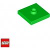 LEGO® doplněk LEGO® 87580 Upravená Dlaždice 2x2 Stad uprostřed Světle-Zelená