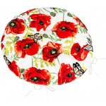 Bellatex BERTA kulatý prošívaný Červená,Bílá,Zelená 40 cm – Zboží Dáma