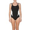 Arena Makmx 1 Piece Swim Womens black silver