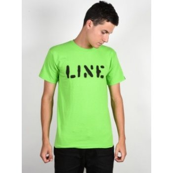 Line Stencil Neon Yellow