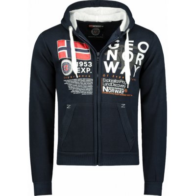 GEOGRAPHICAL NORWAY mikina GASADO MEN černá – Hledejceny.cz