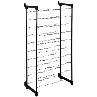 Metaltex Barbera regál na víno černá 50 cm, 108 cm, 26 cm – Sleviste.cz