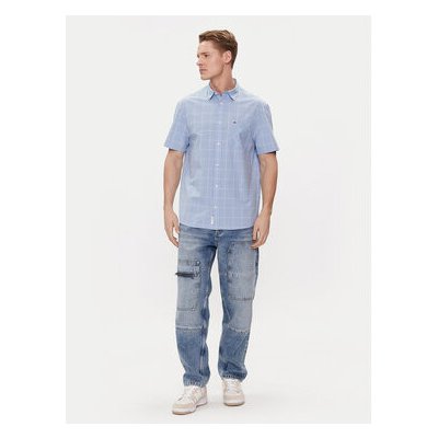 Tommy Jeans košile regular fit DM0DM18967 modrá