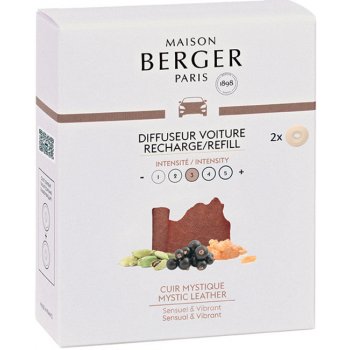 Maison Berger Paris Keramická náplň Mystic Leather 2 ks