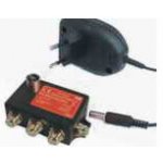 IVO Čtyřnásobný aktivní rozbočovač (1-69k)do UZ+zdroj I031-F – Zboží Živě