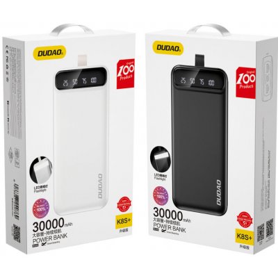 Dudao K8s+ 30000mAh bílá