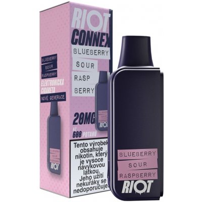 RIOT Connex pod Blueberry Sour Raspberry 10 mg 1 ks – Zboží Dáma