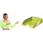 Leitz Wow plastový odkladač zelený – Zboží Mobilmania