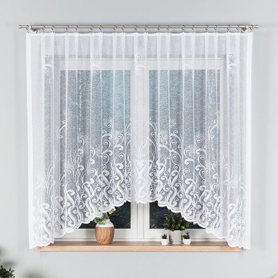 Kusová záclona Erna Tunýlek 8 cm 160x300 – Hledejceny.cz
