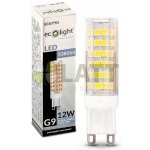ECO LIGHT LED žárovka G9 12W studená bílá – Zboží Dáma