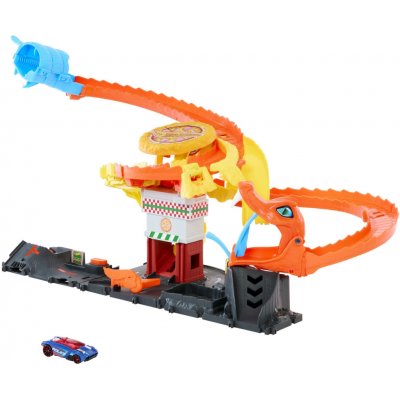 Hot Wheels City Hladová kobra útočí na pizzerku – Sleviste.cz