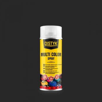 Den Braven DISTYK Multi color spray 400ml RAL9005 černá matná TP090051