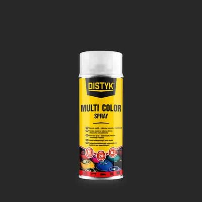 Den Braven DISTYK Multi color spray 400 ml RAL9005 černá matná TP090051 – Zboží Mobilmania