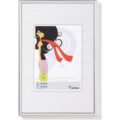 NO NAME Rámeček New Lifestyle, stříbrná, plast, 20 x 30 cm 14267 – Zboží Živě