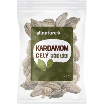Allnature Kardamom celý 50 g – Zboží Dáma
