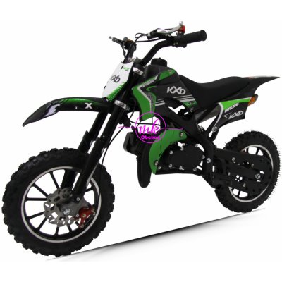 KXD minicross 701A 49cc 10/10 - zelená – Zbozi.Blesk.cz