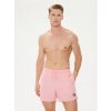 Koupací šortky, boardshorts Tommy Hilfiger plavecké šortky Crinkle UM0UM03147 růžové