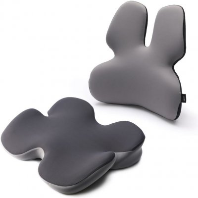 MOSH ERGO2 podsedák B1X + opěrka H1X černá, šedá Set – Zboží Dáma