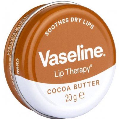 Vaseline Lip Therapy Original Tin Cocoa Butter Lipbalm Balzám na rty 20 g – Zboží Mobilmania