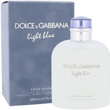 Dolce & Gabbana Light Blue toaletní voda pánská 200 ml