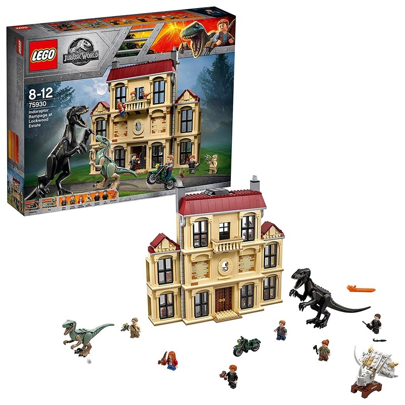 LEGO® Jurassic World 75930 Řádění Indoraptora v Lockwoodově sídle  price.from 4 794 Kč - breadcrumbs.root-title