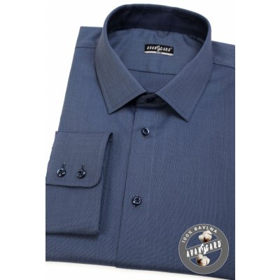 Avantgard pánská košile slim dl.rukáv modrá 109 5505