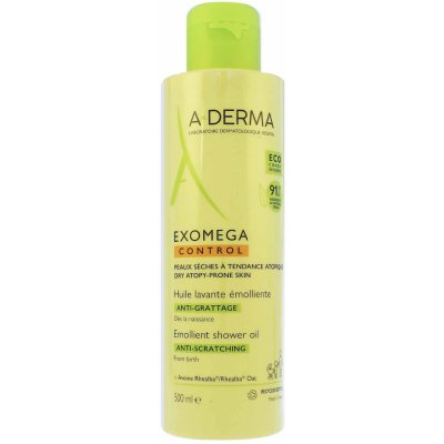 A-Derma Exomega Control zvláčňující sprchový olej 500 ml – Hledejceny.cz
