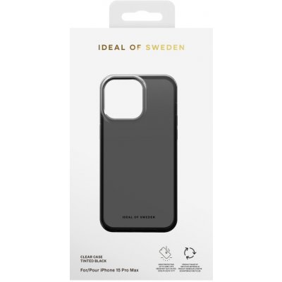 iDeal Of Sweden Clear Case Apple iPhone 15 Pro, tinted černé