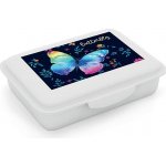 Oxybag Box na svačinu s přihrádkou Motýl s květy – Zboží Dáma
