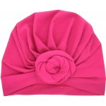Harahu Turbanová čepice Růžová – Hledejceny.cz