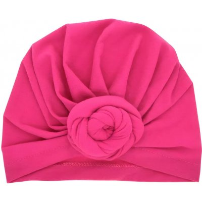 Harahu Turbanová čepice Růžová – Hledejceny.cz