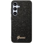 Guess PC/TPU Glitter Flakes Metal Logo Samsung Galaxy S24+ černé – Sleviste.cz