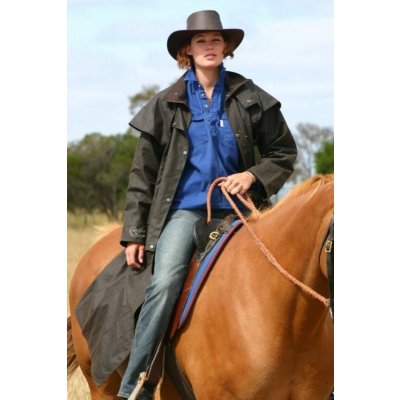 Australský kabát RIDING COAT Hnědá – Zboží Mobilmania