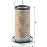 MANN-FILTER Vzduchový filtr MANN C15267 (MF C15267) – Hledejceny.cz