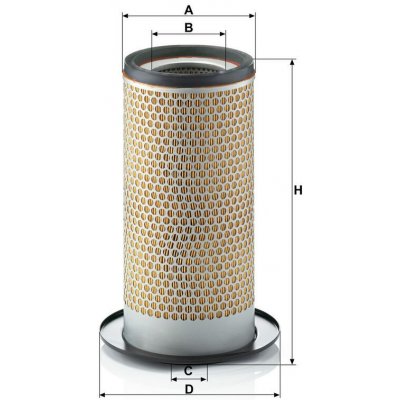 MANN-FILTER Vzduchový filtr MANN C15267 (MF C15267) – Hledejceny.cz